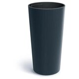  Saksija Lamia visoka 30cm sa uloškom - antracit S433 Cene