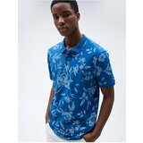 Koton Polo T-shirt - Blue - Slim fit | Shoptok.si