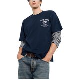 PepeJeans Majice s kratkimi rokavi PM5010511 594 Modra Cene