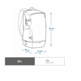 Olimp Sport Quechua ranac za pešačenje 20L bordo | ePonuda.com