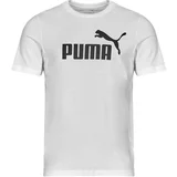 Puma Majice s kratkimi rokavi ESS NO1 LOGO TEE Bela