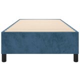  Za krevet s oprugama tamnoplavi 90x200 cm baršunasti | shoptok.hr