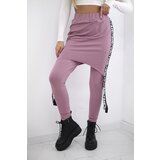 Kesi Pants/suit with selfie lettering dark pink | shoptok.hr