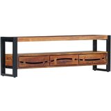 vidaXL TV omarica 140x30x45 cm trden akacijev les | Shoptok.si