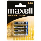 Maxell Baterije Super Alkalne LR03 - AAA 4kom | Eponuda.com