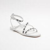 Michael Kors Sandals - TASHA FLAT SANDAL white Cijene