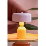 Leitmotiv Rumena/vijolična namizna svetilka (višina 24 cm) Double Funky – | Shoptok.si