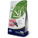 N&d ND Suva hrana za mačke Grain free Jagnjetina i borovnica, 1.5kg Cene