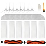 INF Vakuumski nadomestni komplet dodatkov za Xiaomi Mijia G1 MJSTG1, 2 glavni krtači, 8 stranskih krtač, 6 brisalcev, 6 filtrov, 2 čistilni orodji, (21542101) | Shoptok.si