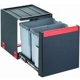 Franke sorter za odpadke Cube 40 (2 koša, ročno odpiranje) 134.0039.330 | Shoptok.si