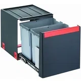 sorter za odpadke Cube 40 (2 koša, ročno odpiranje) 134.0039.330