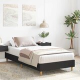  Okvir kreveta bez madraca crni 90x200 cm izrađeno drvo | shoptok.hr