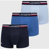 Lacoste Boksarice 3-pack moški, mornarsko modra barva | Shoptok.si