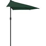 Balkonski suncobran s aluminijskom šipkom 270 x 144 cm zeleni | Eponuda.com