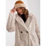 Och Bella Coat TW-PL-2118.95P-light beige | shoptok.hr