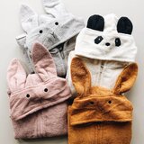 Liewood otroški kopalni plašček lily cat terracotta | Shoptok.si