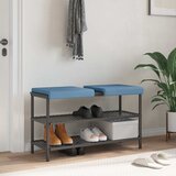  Jastučić za klupu 2 kom. Kord Plava Dubina 35 cm | shoptok.hr