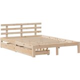 vidaXL Okvir kreveta s ladicama bez madraca 135x190 cm | shoptok.hr