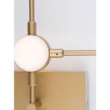 Nova Luce Metalna LED zidna lampa u zlatnoj boji Atomo – | shoptok.hr