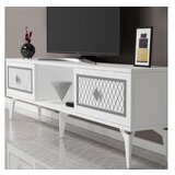Hanah home tv polica herry white silver