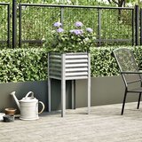 vidaXL Vrtna sadilica 45x45x88 cm od pocinčanog čelika | shoptok.hr