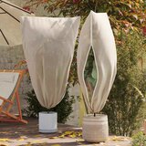 vidaXL Pokrijte biljke od mraza flis pokrivačem 5 pcs Bež | shoptok.hr