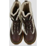 Dr. Martens Polškornji Buzz Lace WL High Leg Boot Dark Brown Kostanjeva | Shoptok.si