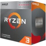 AMD 3 3200G AM4 4 CPU cores,4 threads, 3.6GHz,4MB L3,65W,Radeon Vega 8, Tray | Eponuda.ba