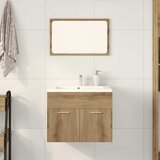 vidaXL Kopalniška garnitura 2-delna artisan hrast inženirski les | Shoptok.si
