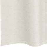 Voile zavjesa sa zavjesama 2 pcs Krema 140 x 140 cm Poliester | shoptok.hr