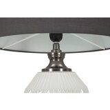 Mauro Ferretti Siva stolna lampa s tekstilnim sjenilom (visina 65 cm) Brighty – | shoptok.hr