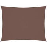  The Living Store Senčno jadro oksford blago pravokotno 2x3 m rjavo - Senčno Jadro, (21444616) | Shoptok.si
