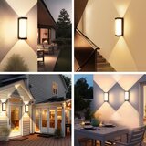 BOYIR 24 W Zunanja LED Stenska Svetilka s Senzorjem Gibanja | Shoptok.si