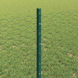  Heksagonalna ograda s stubom 25 x 0,8 m Čelik premazan PVC-om | shoptok.hr