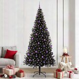  Božićno drvce Crna 240 cm PVC | shoptok.hr
