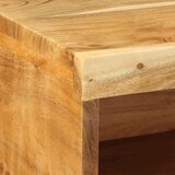 vidaXL Zidni TV ormarić 80x30x19 cm puno drvo bagrem | shoptok.hr