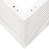  Vrtna sadilica bijela 60x60x68,5 cm od masivne borovine | shoptok.hr