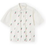 Compania Fantastica Topi & Bluze COMPAÑIA FANTÁSTICA Shirt 43037 - Ecru Bela | Shoptok.si