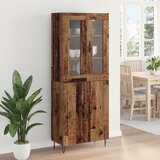  Highboard Staro drvo 69,5 x 34 x 180 cm Konstruirano drvo | shoptok.hr