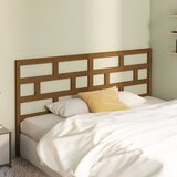  Uzglavlje za krevet boja meda 186 x 4 x 100 cm masivna borovina | shoptok.hr