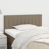 vidaXL Posteljno vzglavje taupe 90x5x78/88 cm blago Cene