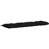  Jastučić za klupu VIANEN 100% poliester Crna 200 x 50 x 12 cm | shoptok.hr