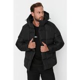 Trendyol Black Men's Oversize Windproof Jacket Cene