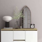  Ogledalo boja pijeska 70 x 30 cm željezno za unutarnju upotrebu | shoptok.hr