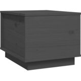  Stolić za kavu sivi 40 x 50 x 35 cm od masivne borovine | shoptok.hr