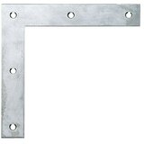 STABILIT Kutni nosač (D x Š x V: 120 x 20 x 120 mm, Plemeniti čelik, Srebrne boje) | shoptok.hr