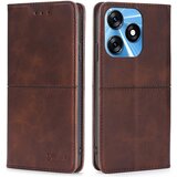INORCO Za Tecno Spark 10 4G telefonski ovitek z režami za kartice, etui za telefon s stojalom iz goveje kože iz PU usnja, (22034281) | Shoptok.si