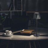  Prigušiva punjiva LED stona lampa LED/4W/5V 3000-6000K 1800 mAh crna | Eponuda.com