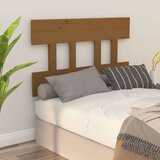  Posteljno vzglavje medeno rjavo 103,5x3x81 cm trdna borovina, (20647524) | Shoptok.si