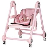 Chipolino hranilica i ljuljačka 2u1 Melba Powder Pink | shoptok.hr